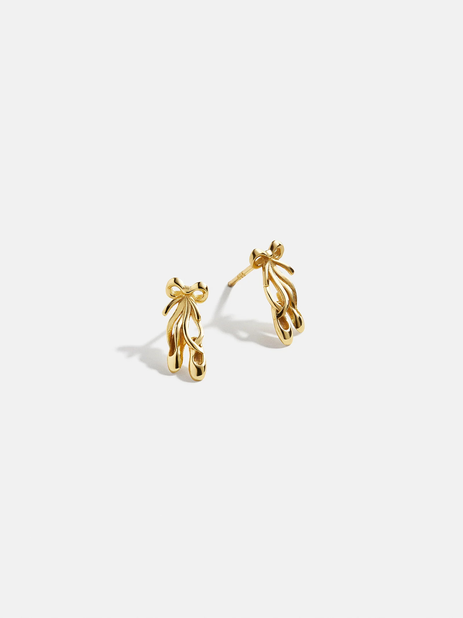 18K Gold Sports Delicate Stud - Ballet | BaubleBar