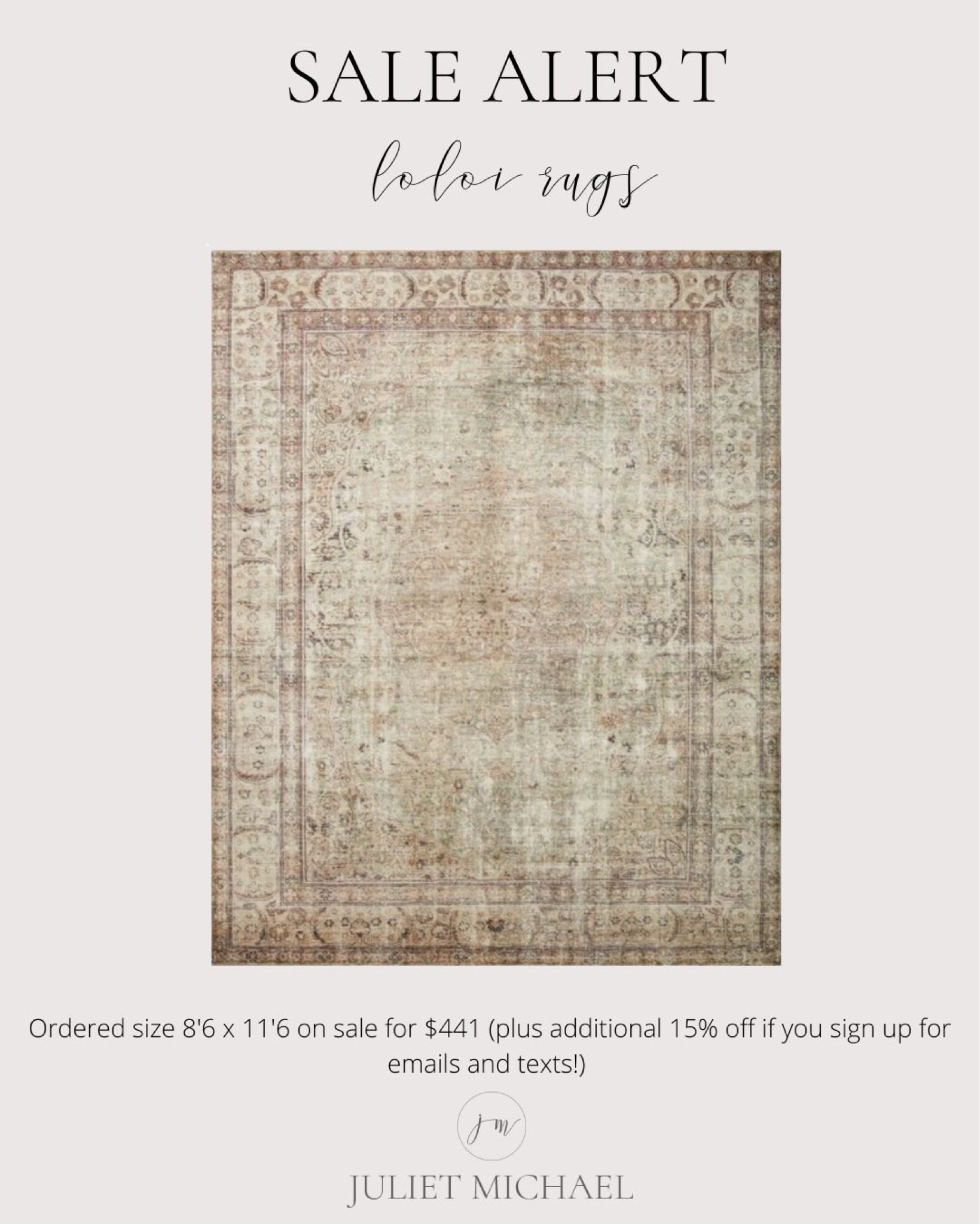 Loloi Rugs Sale Alert 

#LTKhome #LTKSale