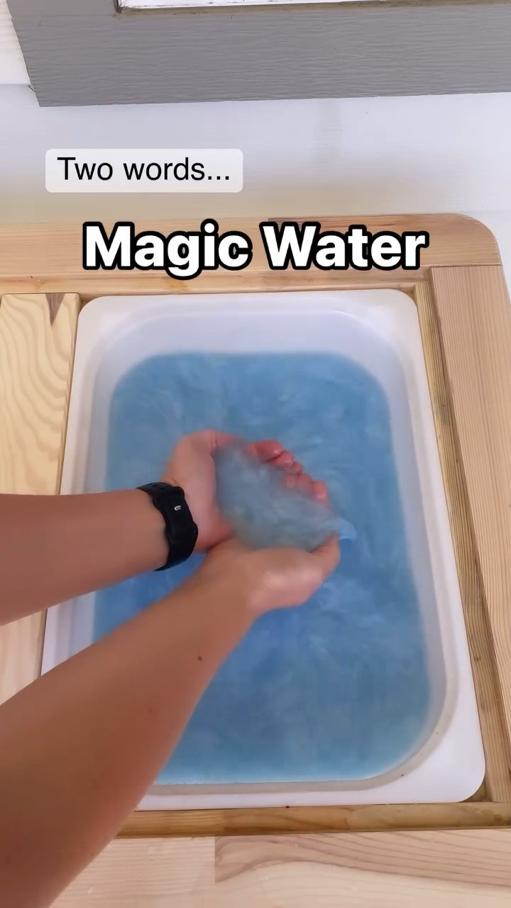 Like + COMMENT below for a link to the exact products we used and instructions for how to do this magical activity! 🙌🎉🫶

Want more fun activity ideas for kids? Follow @wingitwithwhit for more! 

Sensory activity, sensory bin, water activity, ocean activity, sensory, water bin, outdoor activities, summer activities, DIY activities