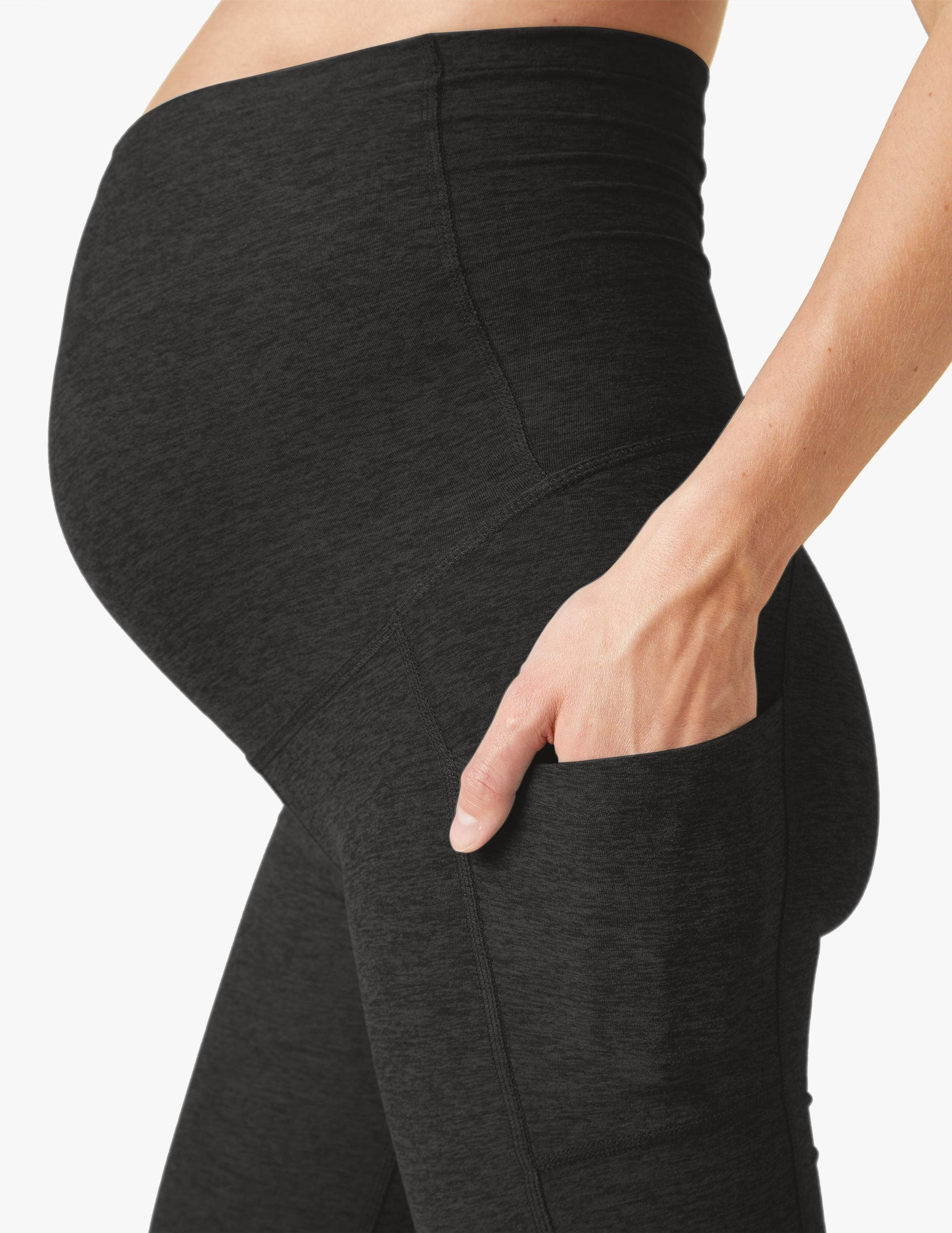 Spacedye Team Pockets Maternity Bike Short | Beyond Yoga | Beyond Yoga