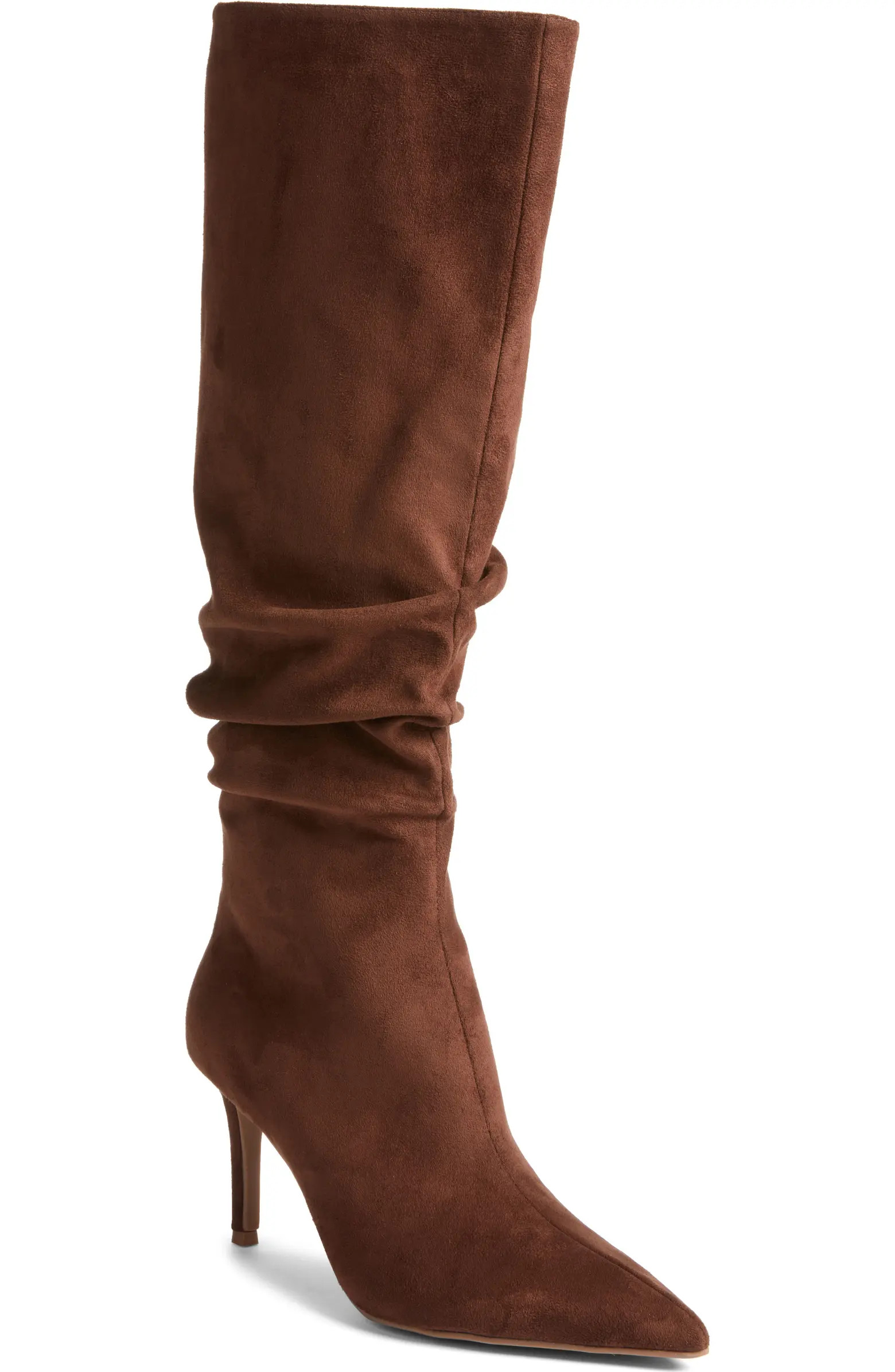 Open Edit Ariana Pointed Toe Knee High Boot (Women) | Nordstrom | Nordstrom