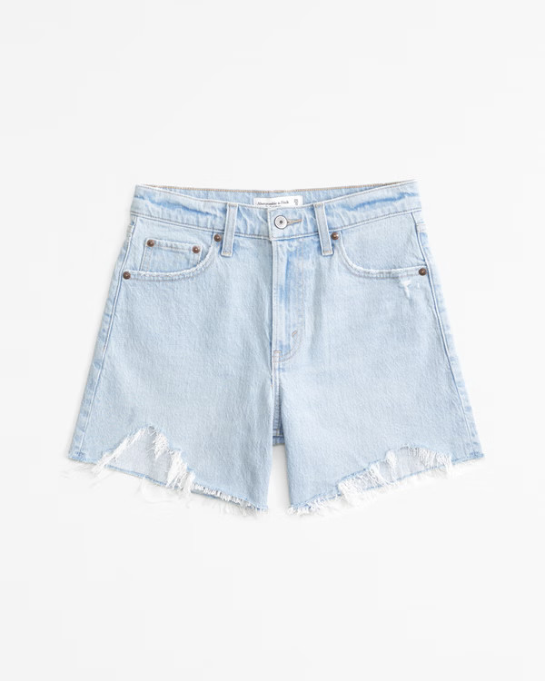 High Rise Dad Short | Abercrombie & Fitch (US)