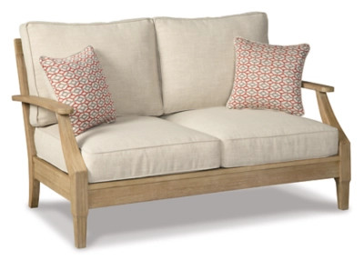Clare View Nuvella Outdoor Loveseat | Ashley