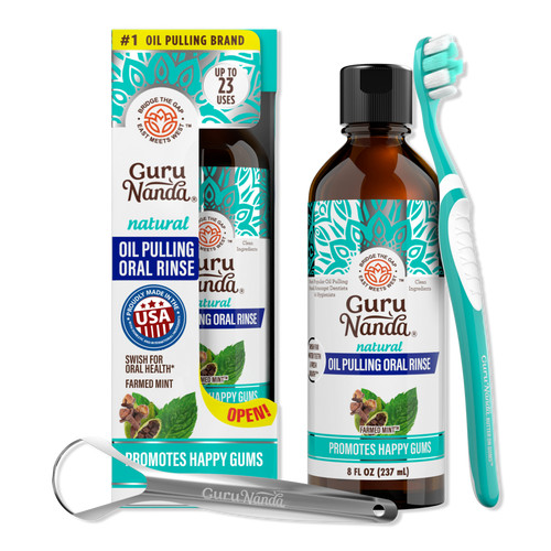 Farmed Mint Oil Pulling Oral Rinse with Essential Oils & Vitamins | Ulta