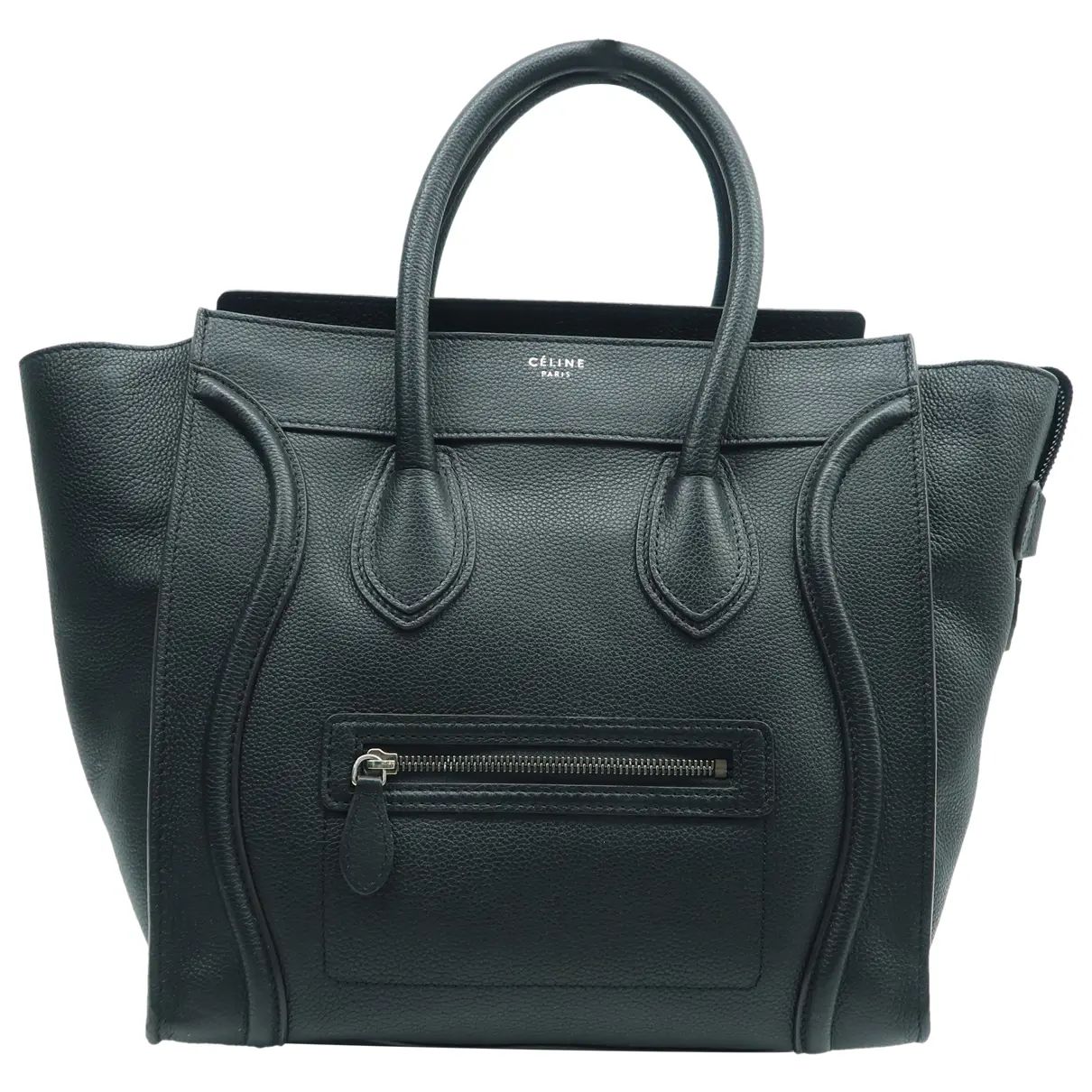 Luggage leather handbag Celine Black in Leather - 39751903 | Vestiaire Collective (Global)