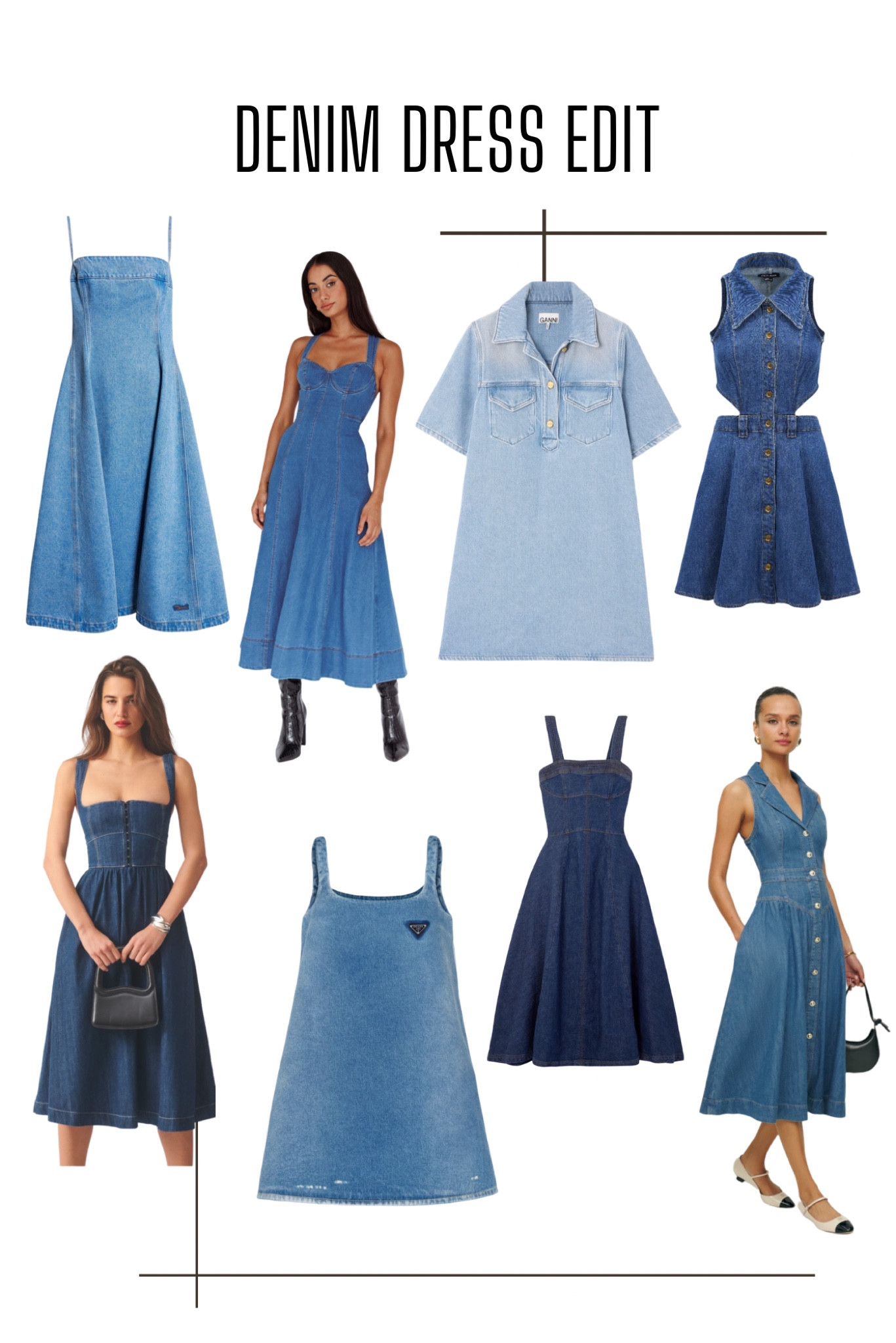 My favorite denim dresses! 

#LTKSeasonal #LTKStyleTip