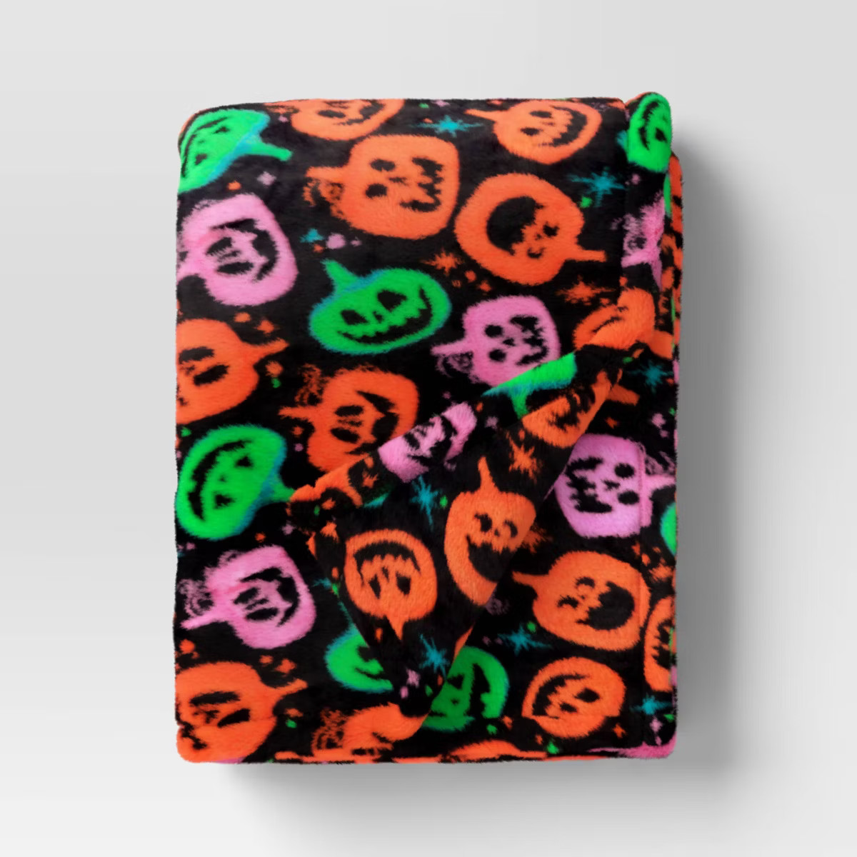 Pumpkins Plush Creature Feature Throw - Hyde and EEK! Boutique™ | Target