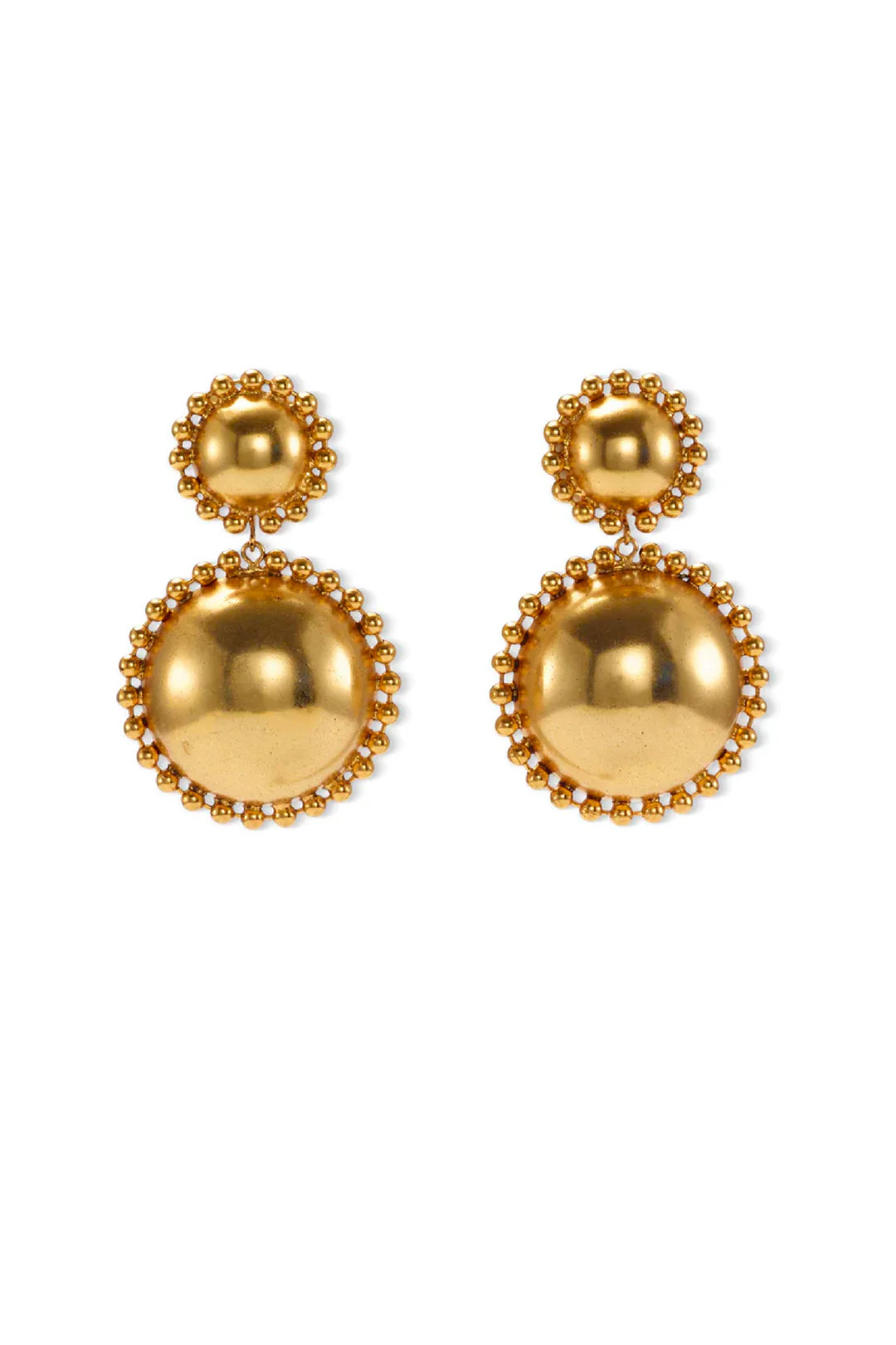 Lucia Dome Drop Earrings | COUPER