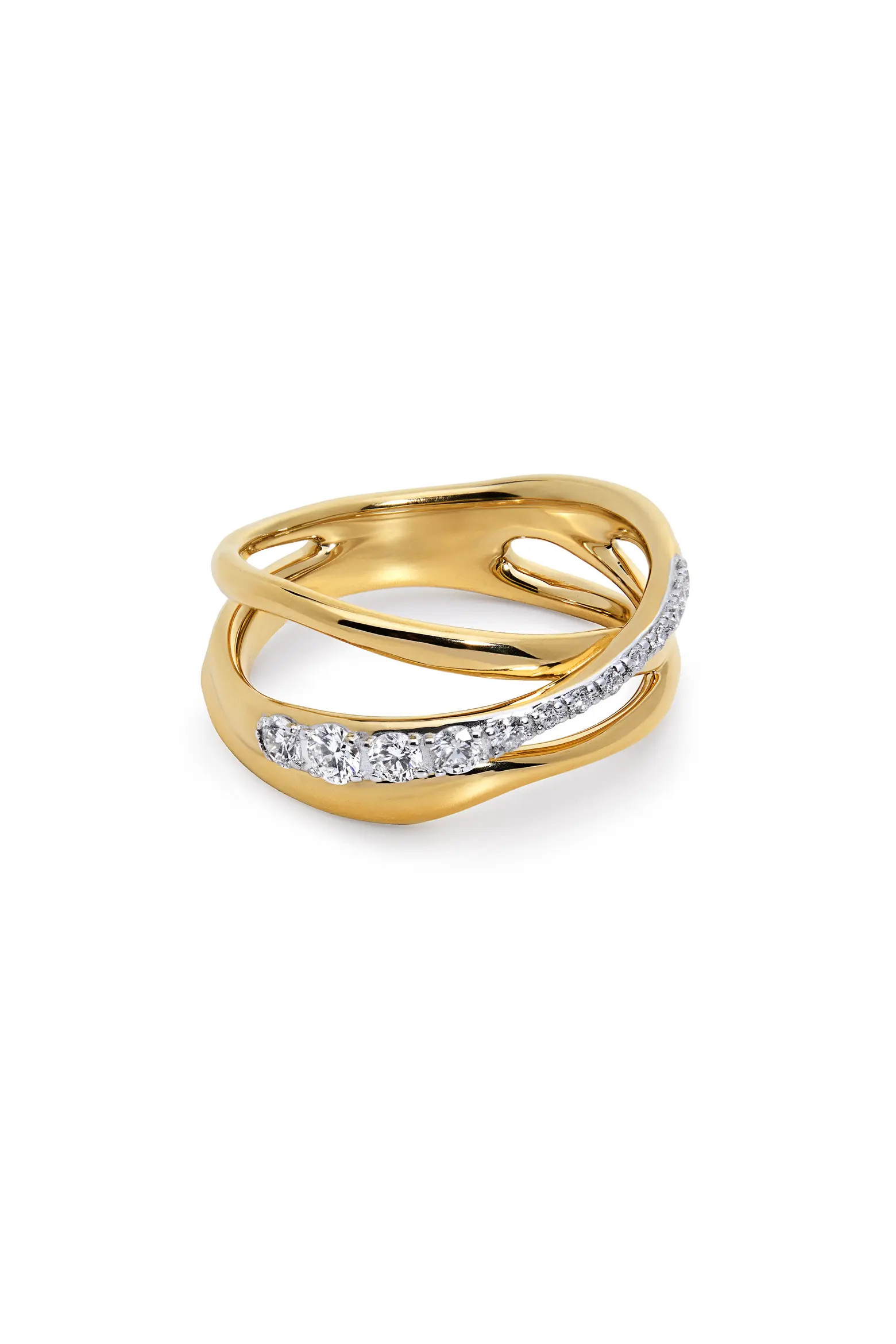 Nura Lab Grown Diamond Crossover Ring (Women) | Nordstrom | Nordstrom