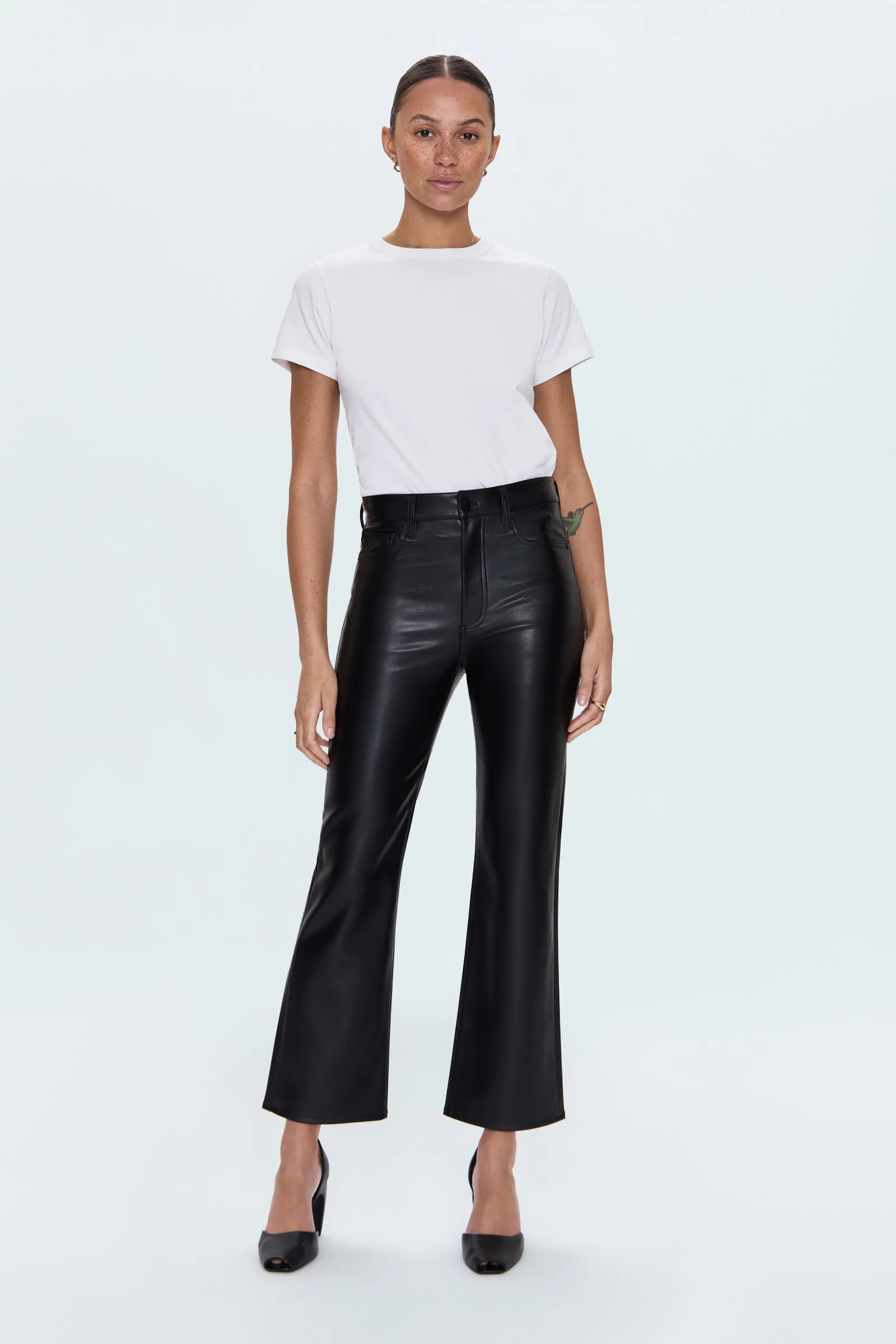 Ally High Rise Ankle Boot Jean - Onyx | Pistola Denim