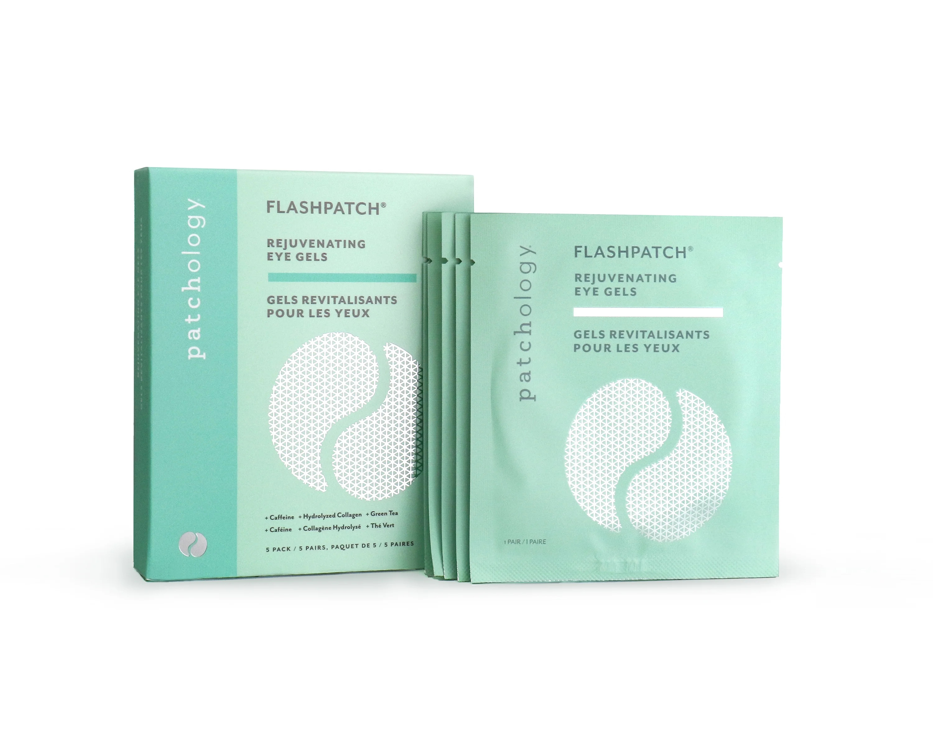 Patchology FlashPatch Rejuvenating Eye Gels 5 Pairs/Box - Walmart.com | Walmart (US)