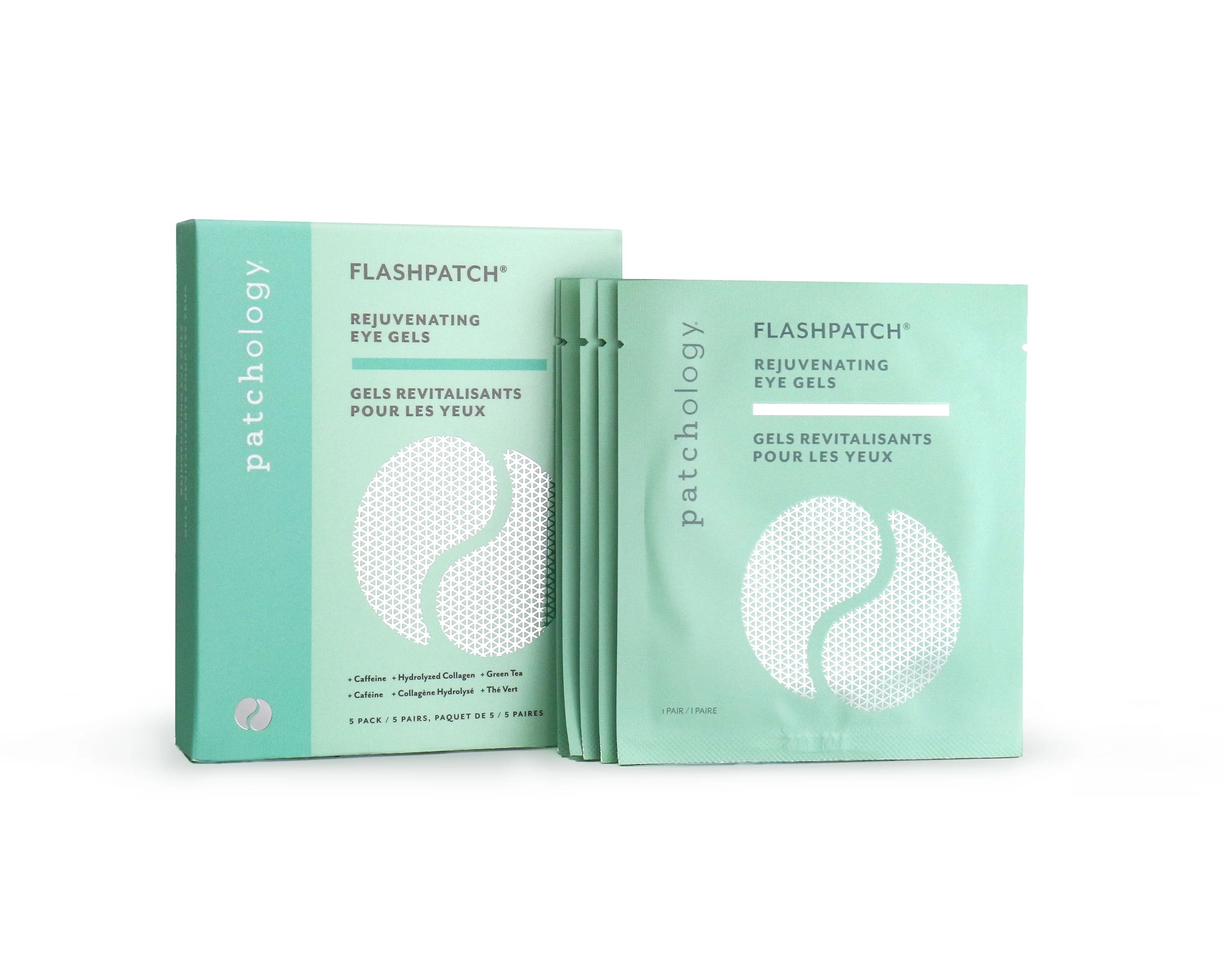 Patchology FlashPatch Rejuvenating Eye Gels 5 Pairs/Box | Walmart (US)