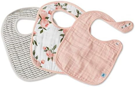 Little Unicorn Cotton Bandana Bib 3 Pack, Machine Washable | Amazon (US)