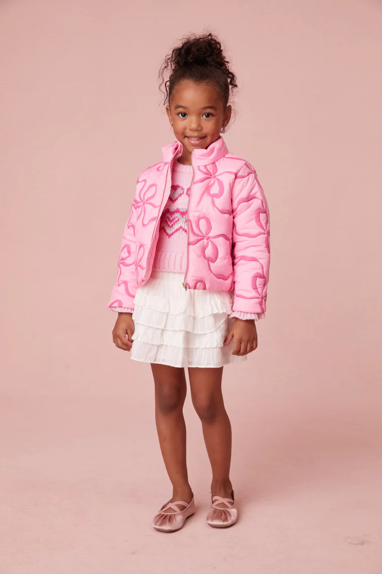 Girls Dixon Puffer Jacket | LOVESHACKFANCY