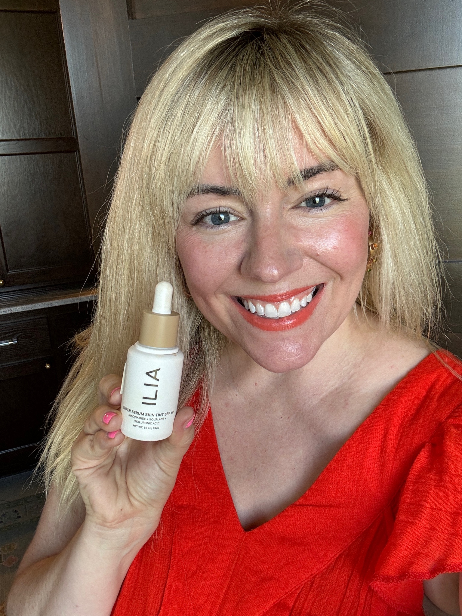 My favorite Summer makeup essential is this Ilia skin tint with SPF 40. It’s not sticky or oily - which is huge because I have oily skin. 

I’m wearing shade ST4 Formosa 

#LTKbeauty #LTKfindsunder50