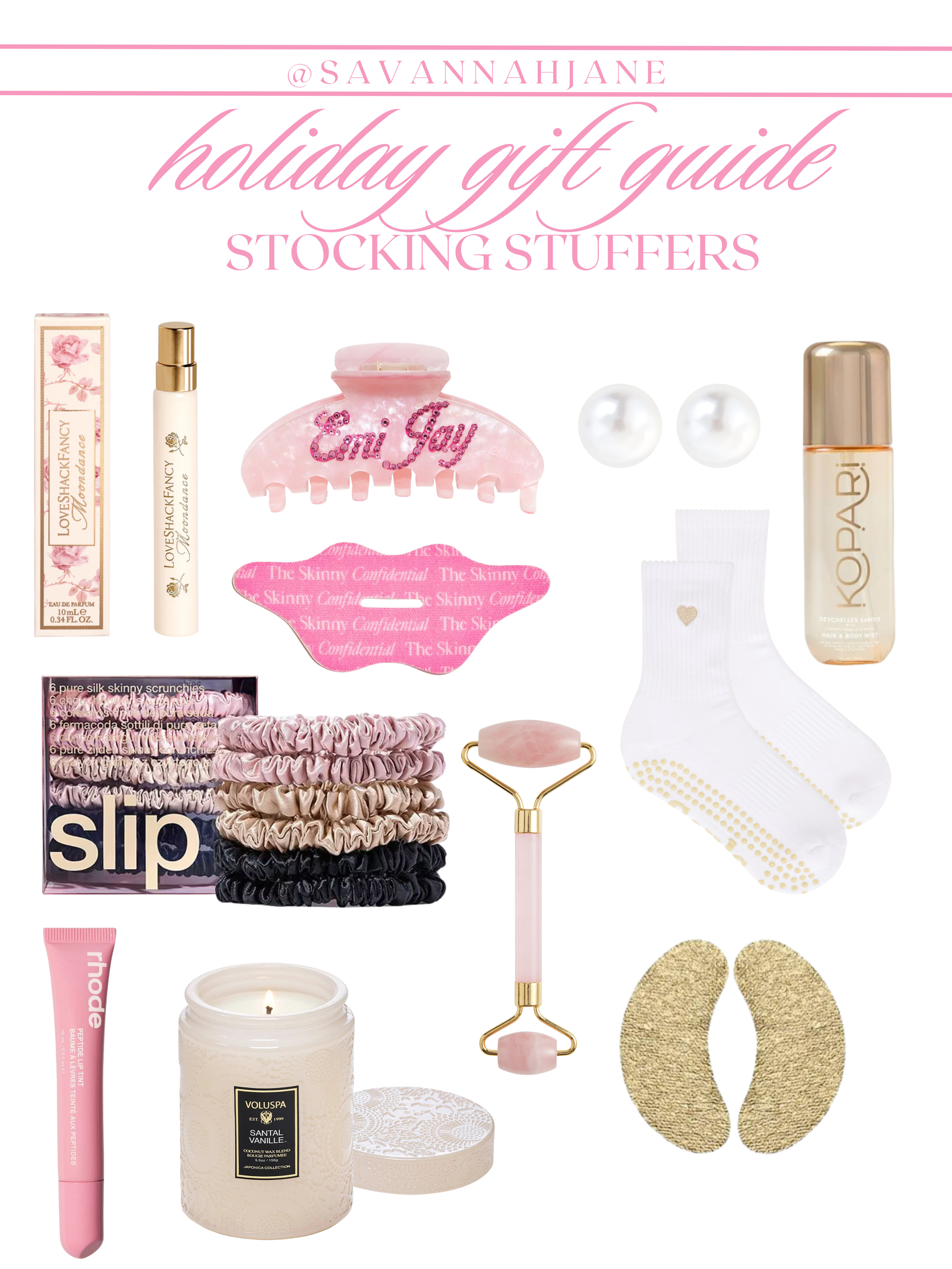 Stocking stuffers for her! chic stocking stuffers | chic gifts for her | college girl stocking stuffers | college girl gift guide | preppy gift guide | preppy stocking stuffers | preppy gift ideas | christmas list inspo | christmas list ideas | girly christmas gift | secret santa christmas gift | holiday gift guide | teen girl gift guide | teen girl gift ideas  

 

#LTKGiftGuide #LTKHoliday #LTKFindsUnder50