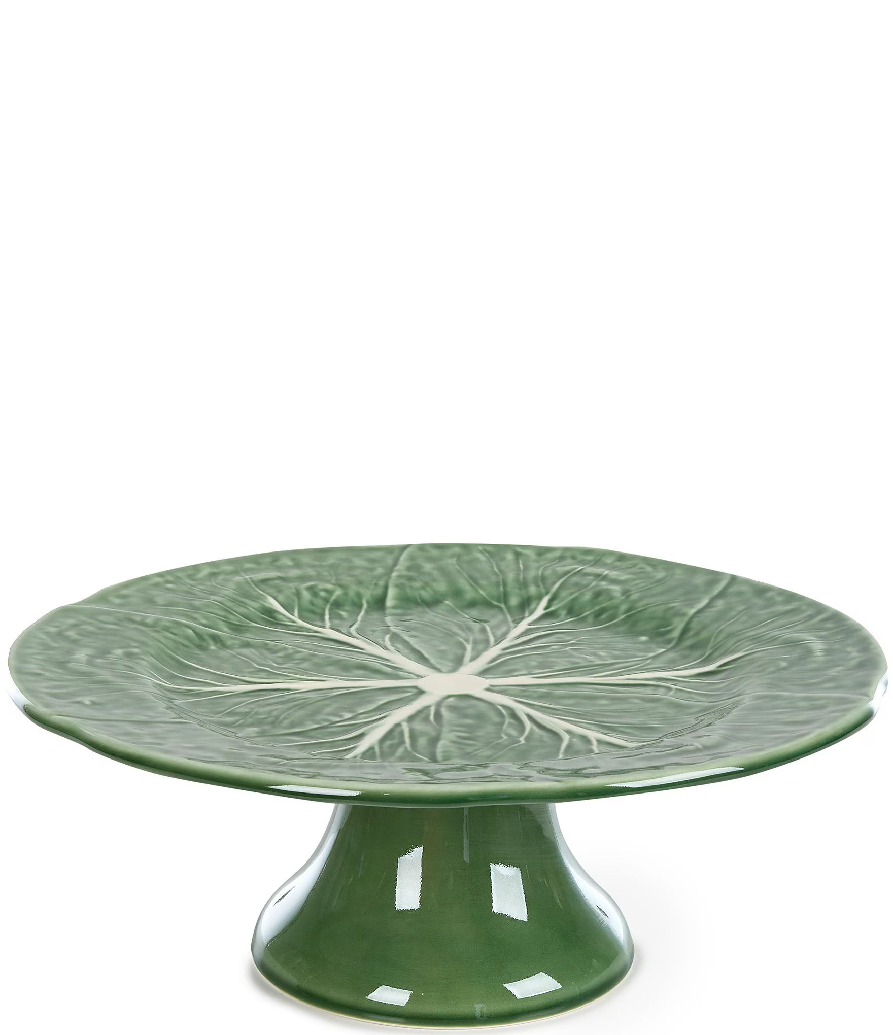 Cabbage Footed Cake Plate | Dillards