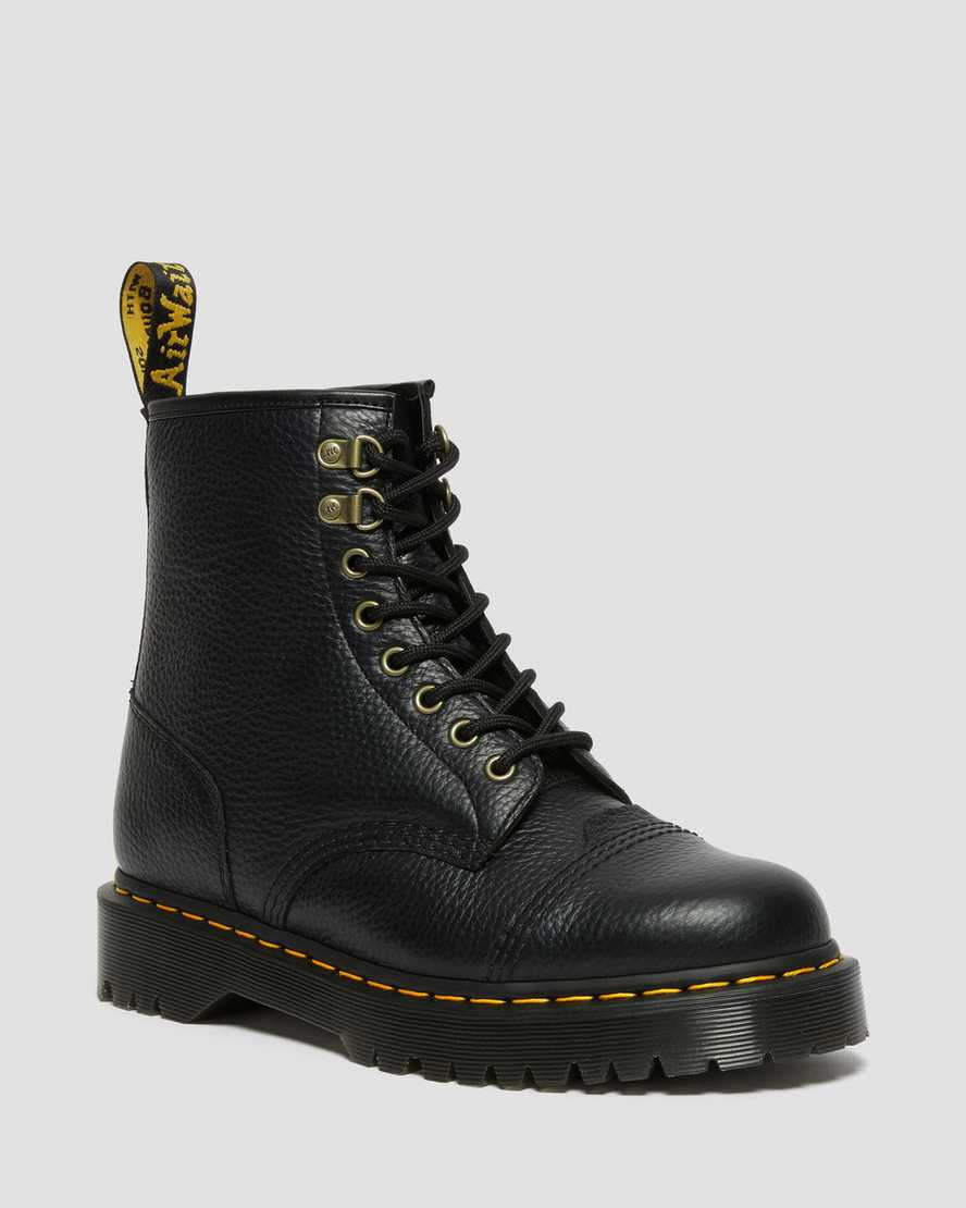 1460 Bex Faux Fur-Lined Leather Lace Up Boots | Dr Martens (UK)