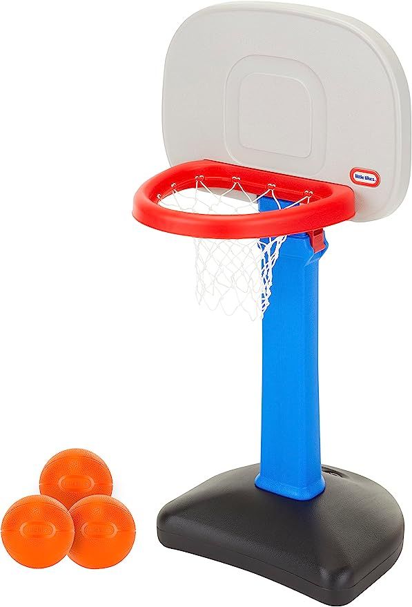 Little Tikes Easy Score Basketball Set, Blue, 3 Balls - Amazon Exclusive, 23.75 x 22 x 61 inches | Amazon (US)