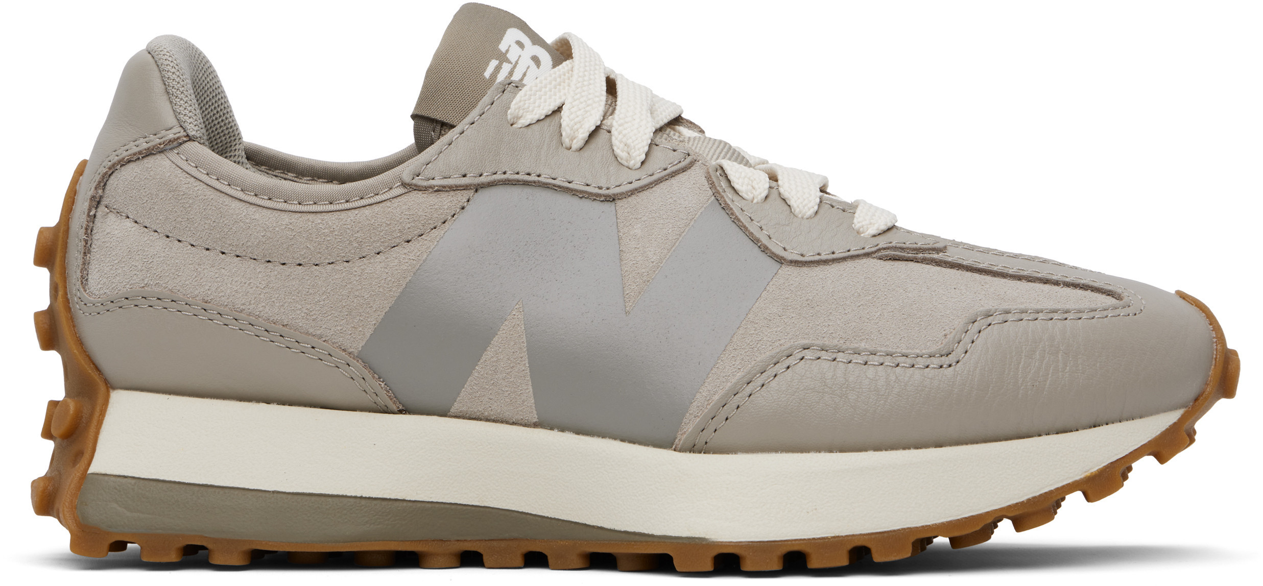 New Balance Gray 327 Sneakers | SSENSE