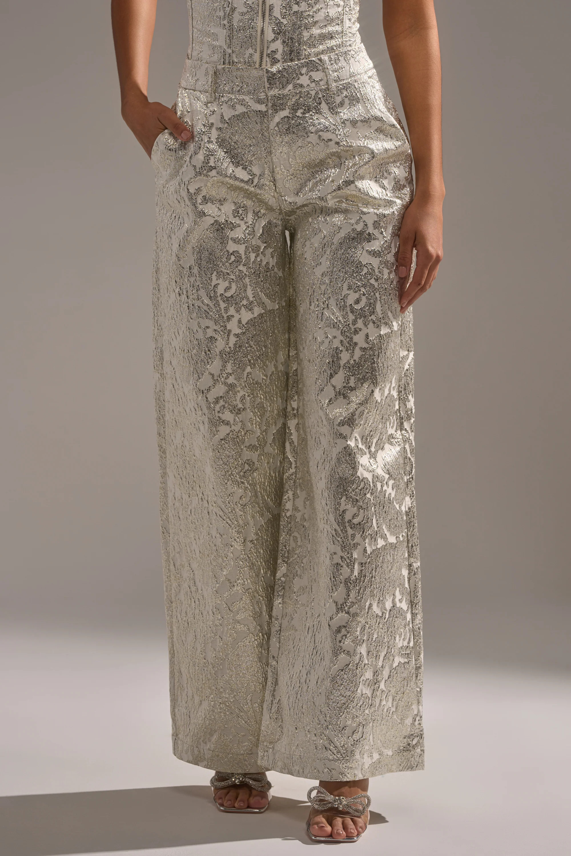 COCO BROCADE TROUSER | AKIRA