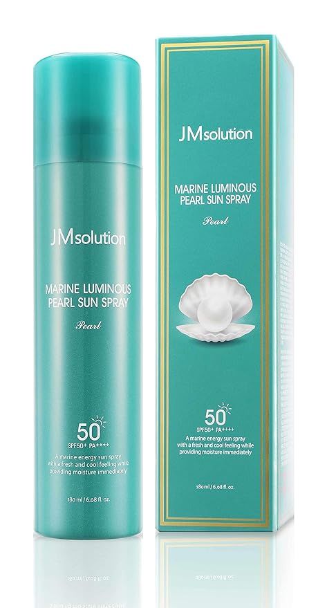 JM Solution Marine Luminous Pearl Sun Protection Sun Spray SPF50+PA++++ 180ml Korean cosmetics | Amazon (US)