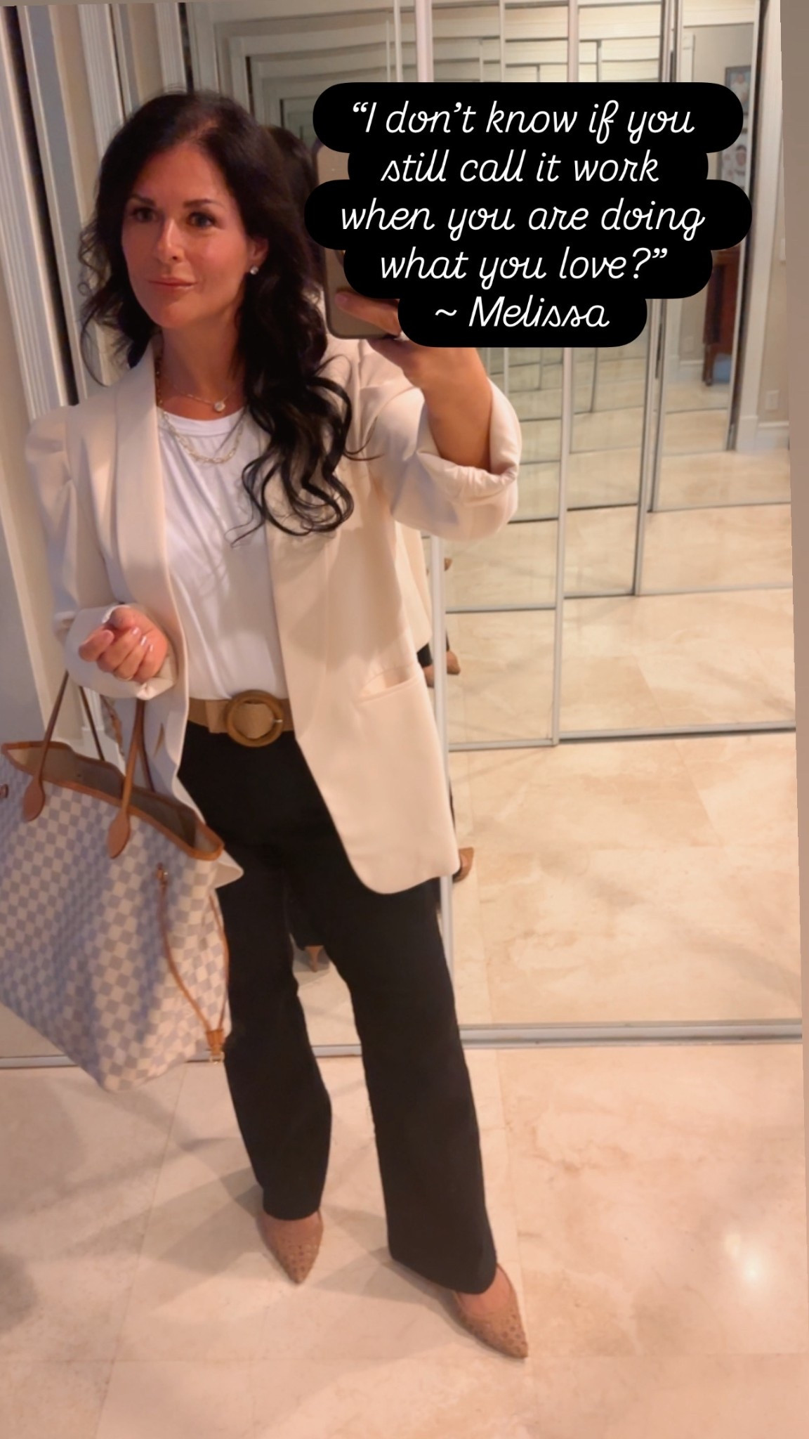 When you love what you do, getting dressed feels different 🤍
This is my go-to “purpose meets polish” outfit , structured, classic, and ready for whatever the day brings.
Shop everything here ✨


#LTKworkwear