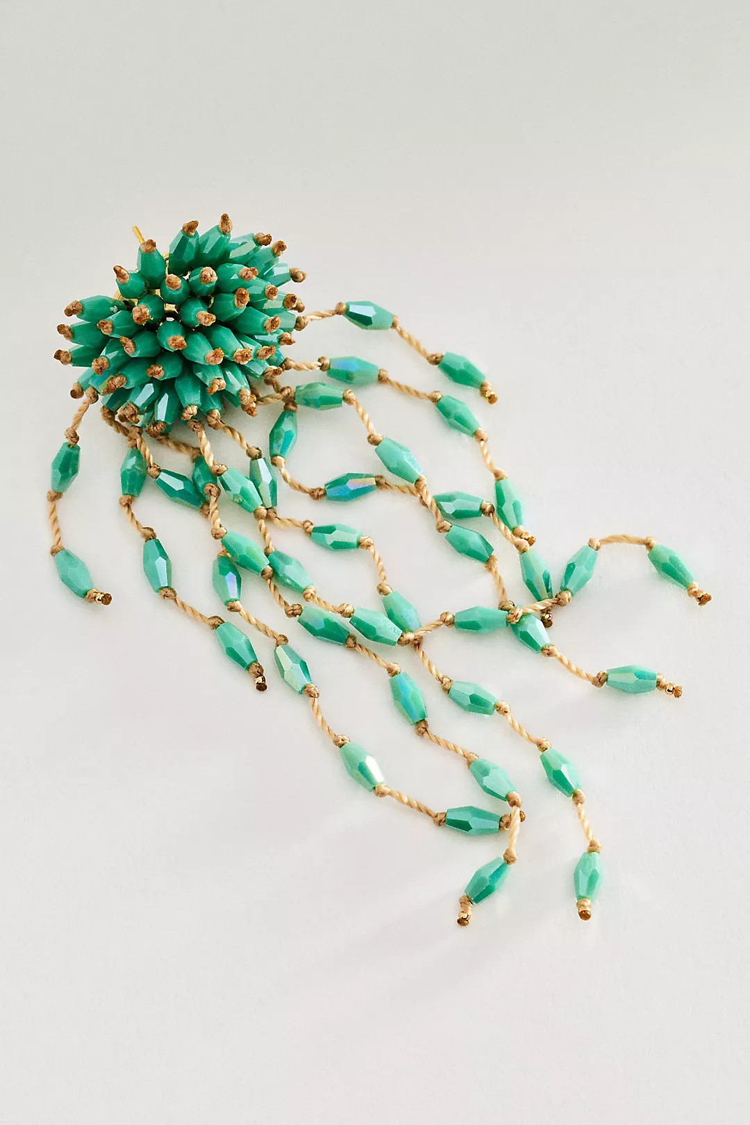Beaded Fringe Statement Earrings | Anthropologie (US)