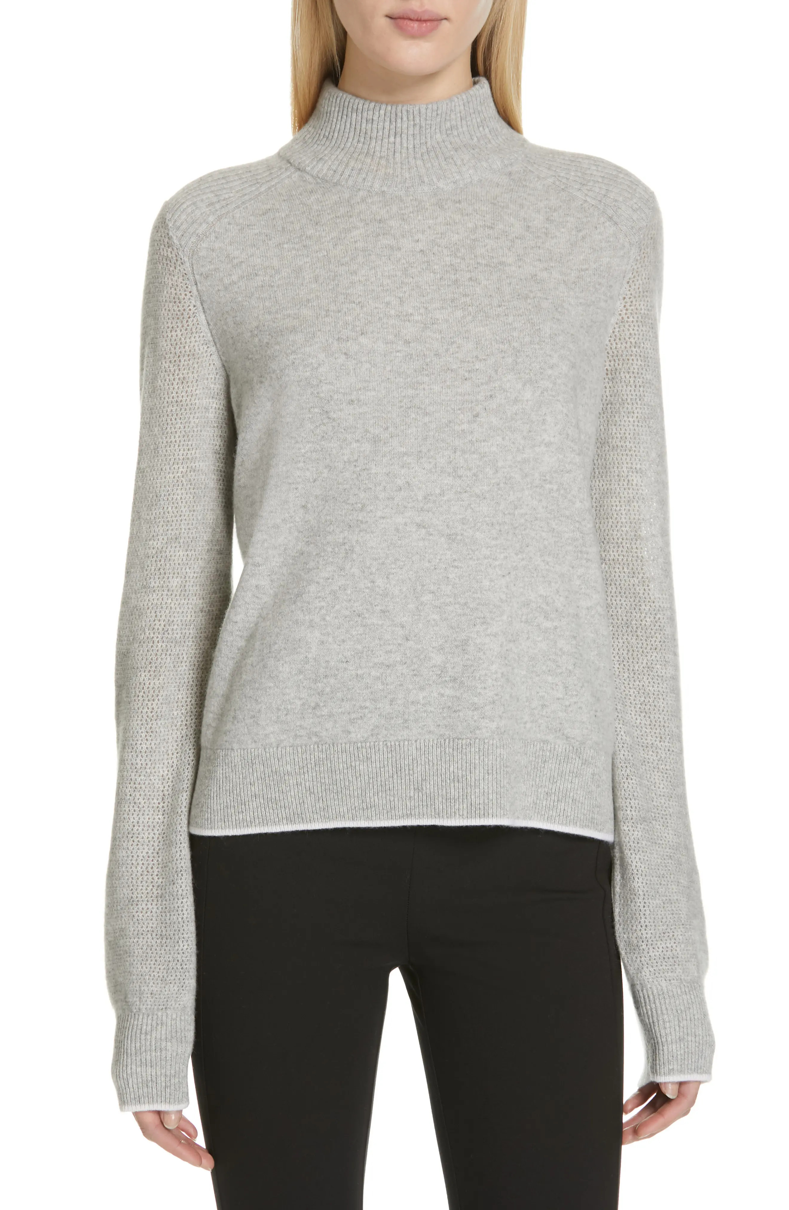Women's Rag & Bone Yorke Cashmere Sweater, Size XX-Small - Grey | Nordstrom