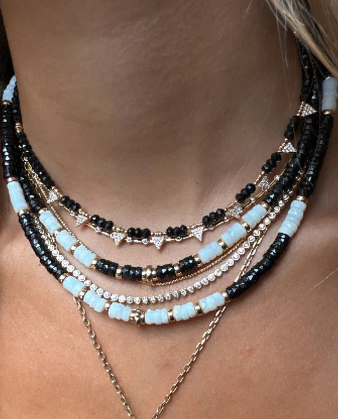 THE BLACK &amp; WHITE GEM NECKLACE COLLECTION (Copy) – SHAKTI | SHAKTI JEWELRY