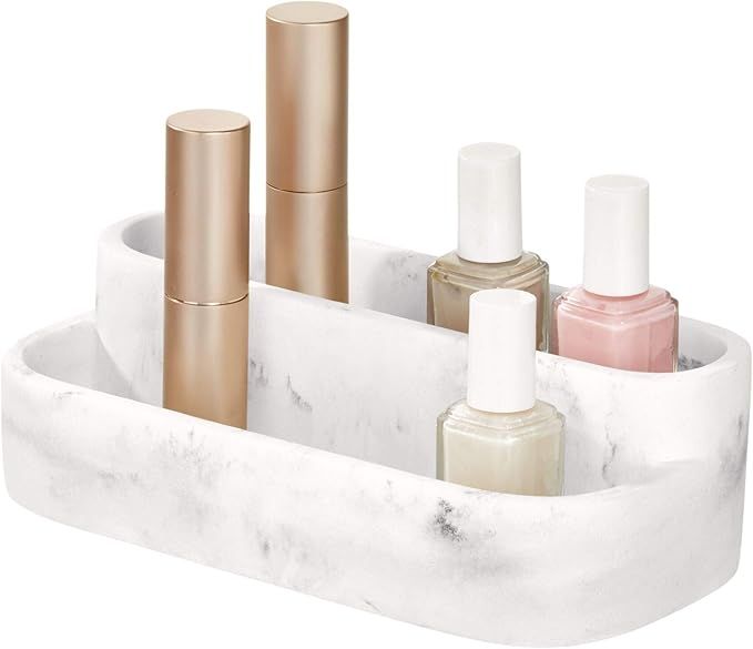 iDesign - 28440 Dakota Makeup Palette Storage 5 Compartments for Bathroom, Countertop, Vanity, 6"... | Amazon (US)