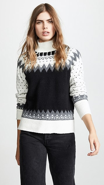 Fair Isle Turtleneck | Shopbop