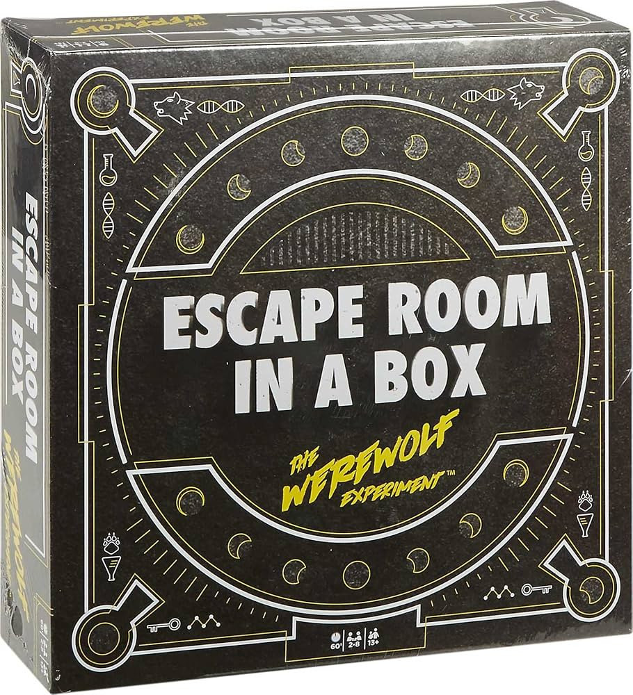 Mattel Games Escape Room in a Box Game The Werewolf Experiment, Mystery with Physical Puzzles, Pa... | Amazon (US)