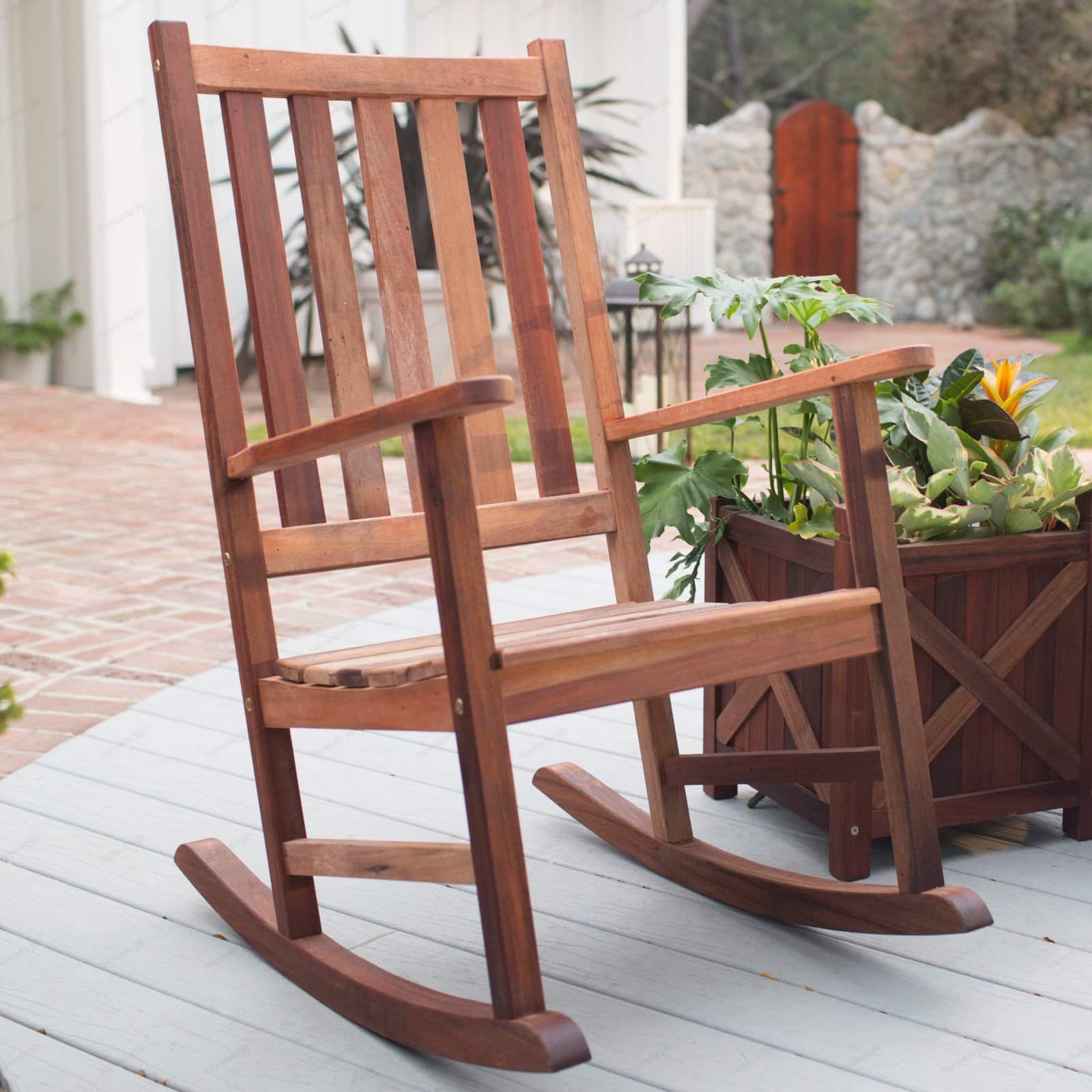 Belham Living Richmond Heavy-Duty Outdoor Wooden Rocking Chair | Walmart (US)