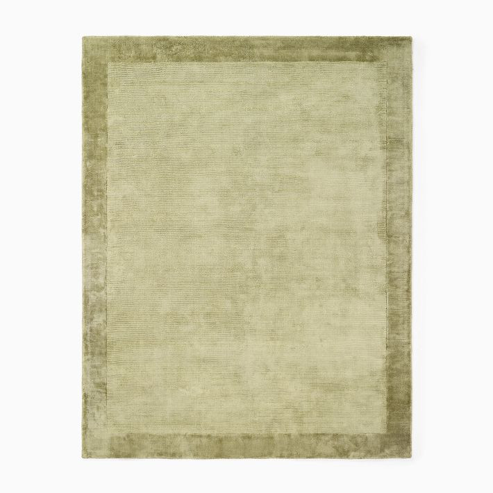 TENCEL™ Frame Rug | West Elm (US)