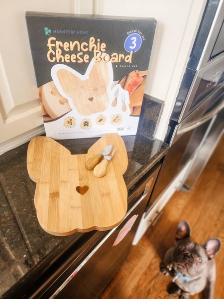 this is the cutest charcuterie board I have. It was gifted to me by a follower Thank you so much for this French Bulldog love! #livinglargeinlilly #dogmom 

#LTKhome #LTKfamily