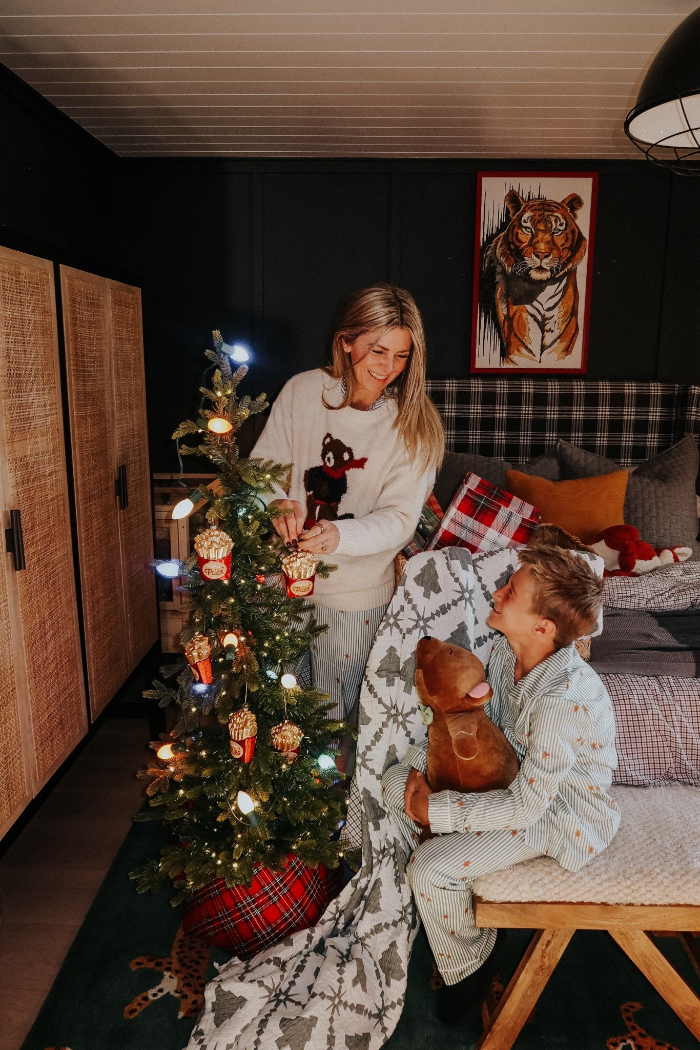 We have an unboxing of new finds we found on Target.com Matching pajamas, christmas tree finn wants up November 1st, a birthday gift for his cousin, the quilt at the end is my favorite! I love that with Target Circle 360 you can get same day delivery, for food, beauty products you ran out of, and even home decor. Right now you can get $50 in Target Circle Rewards when you join Target Circle 360 annual membership (offer ends 11-1). Enjoy same-day delivery from Target, fast shipping on hundreds of thousands of items. Free same day delivery on orders $35 and over. Join today! Comment CIRCLE for links to my favorite finds and items we get delivered often on Target Circle 360. Thank you to Target for sponsoring this post. *Membership required. Subject to Terms & Conditions. Applies to orders over $35. #TargetPartner #AD #TargetCreator #TargetCircle360 @Target