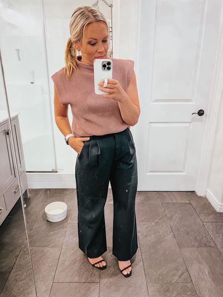 Workwear Wednesday outfit! These trouser pants are so comfy and lightweight and they run true to size. This is a great business casual optionn

#LTKWorkwear #LTKFindsUnder100 #LTKStyleTip