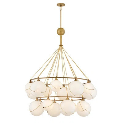 Skye 18 - Light Steel Chandelier by Lisa McDennon | Wayfair North America