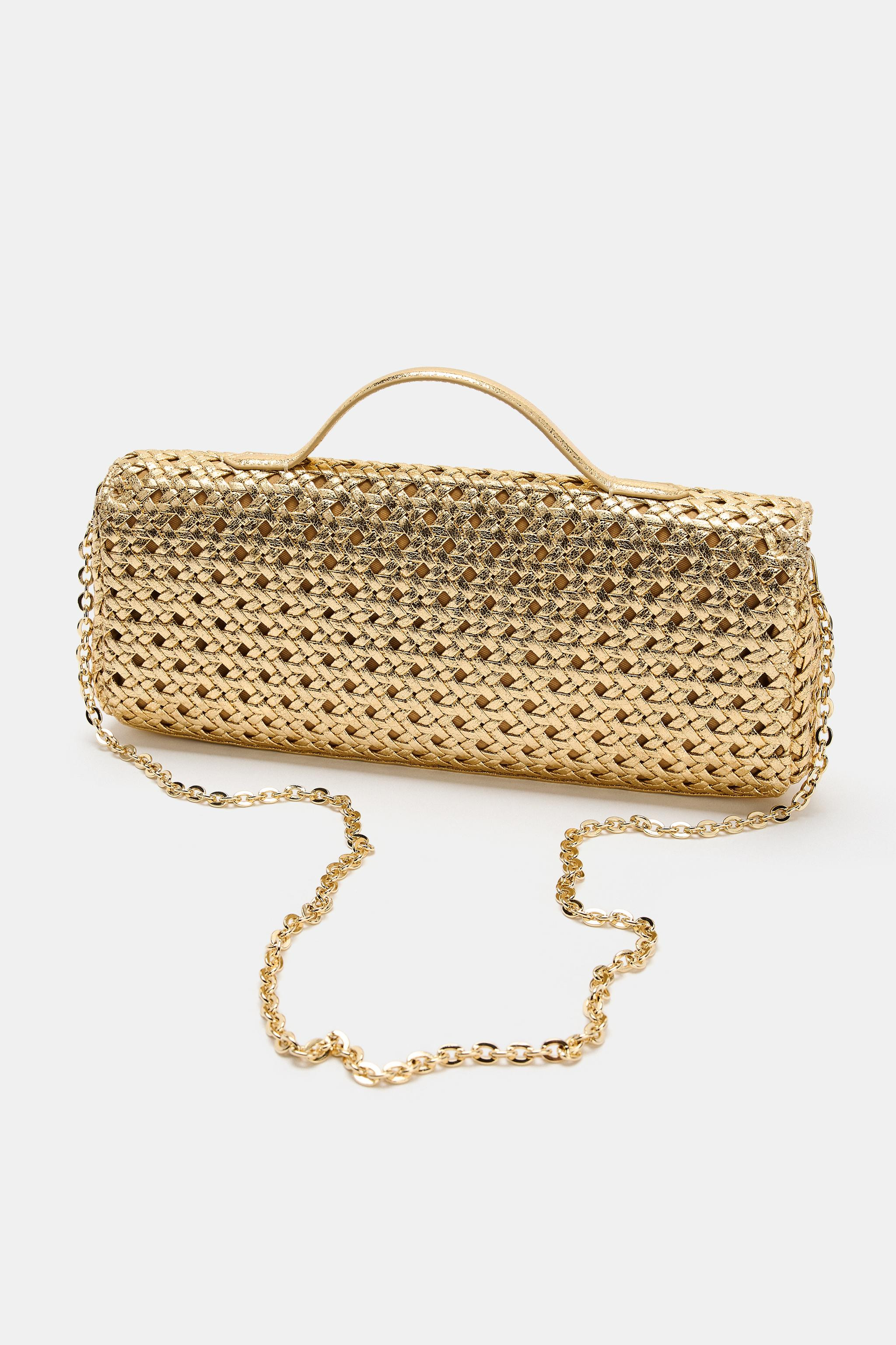 WOVEN ENVELOPE BAG | Zara US