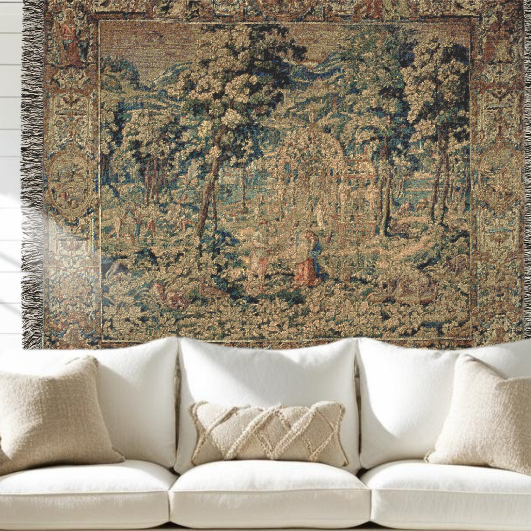 Vintage Neutral Renaissance Woven Tapestry Wall Hanging

for your modern living room space  

 #LTKhome #LTKfamily #LTKgiftguide
