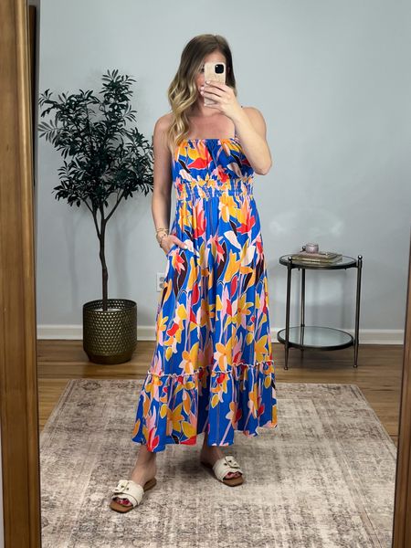 One of my all-time favorite maxi dresses and I love this print! Wearing a size small. Code  U4TXNZS4 helps you save 20% valid until 5/15/24. 

#FoundItOnAmazon #AmazonFashion #FoundItOnAmazonFashion.

#LTKSaleAlert #LTKFindsUnder100 #LTKFindsUnder50