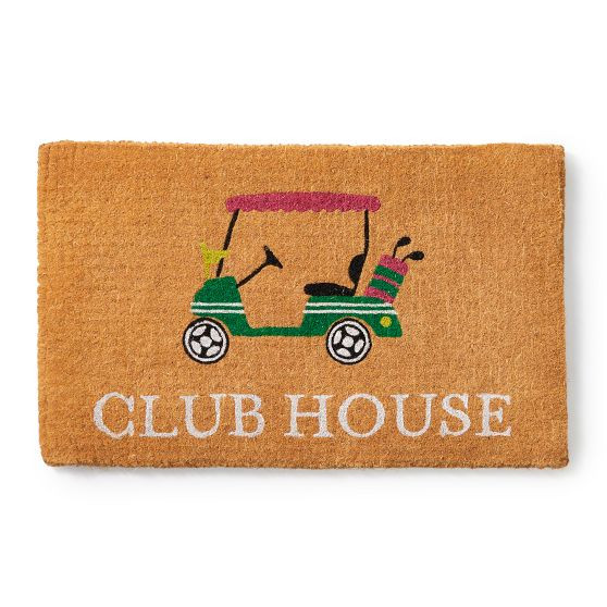 Golf Cart Personalized Doormat | Mark and Graham