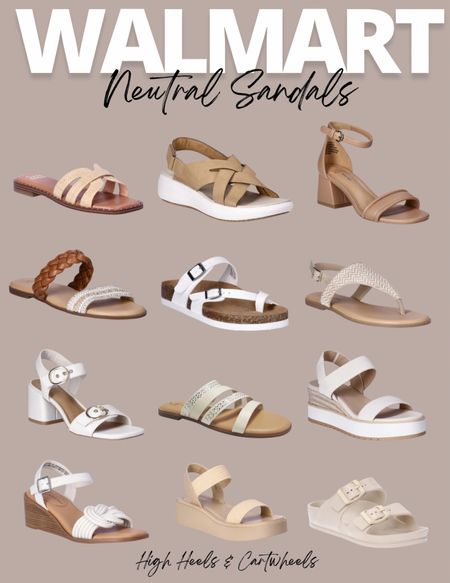 Neutral sandals from Walmart. So cute and so affordable 

#LTKFindsUnder50 #LTKShoeCrush