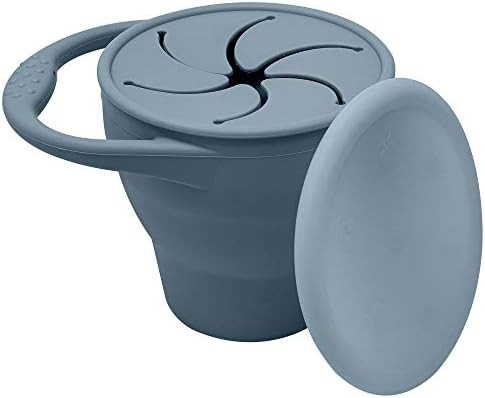BraveJusticeKidsCo | Snack Attack Snack Cup | Collapsible Silicone Snack Container | Toddler and ... | Amazon (US)