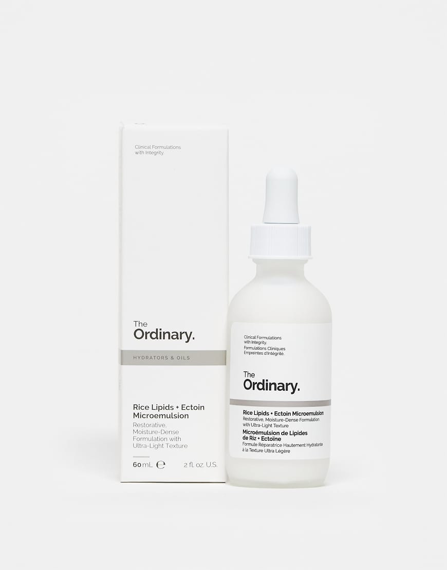 The Ordinary Rice Lipids & Ectoin Microemulsion Ultra Light Moisturiser 60ml-No colour | ASOS (Global)