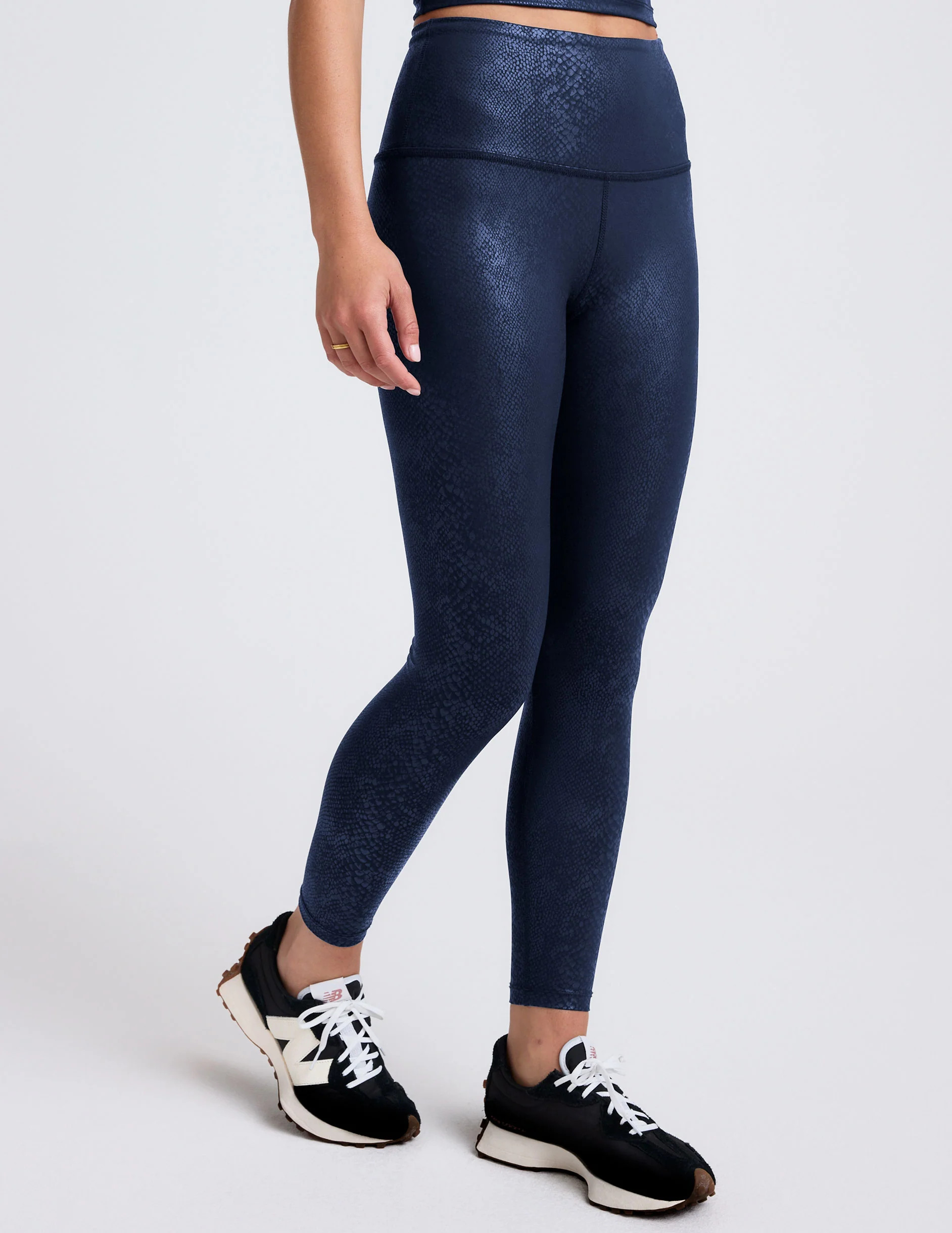 PowerShine High Waisted Midi Legging | Beyond Yoga | Beyond Yoga
