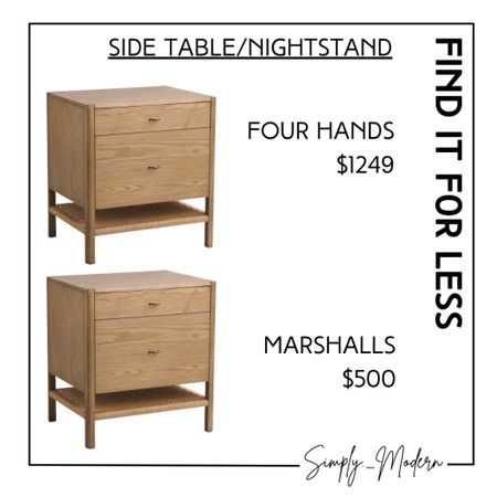 Find it for less- side table or nightstand 

#LTKhome