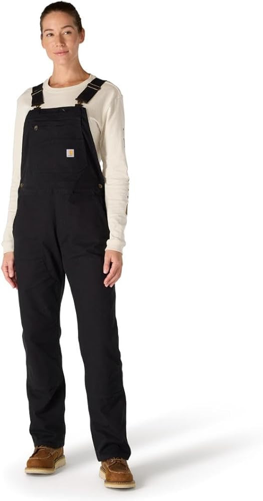 Carhartt Women's Crawford Double Front Bib Overalls | Amazon (US)