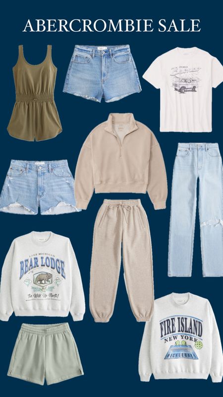 Abercrombie sale!!!! so many good things! if I don’t already own it on this list, I ordered it 😂🤭